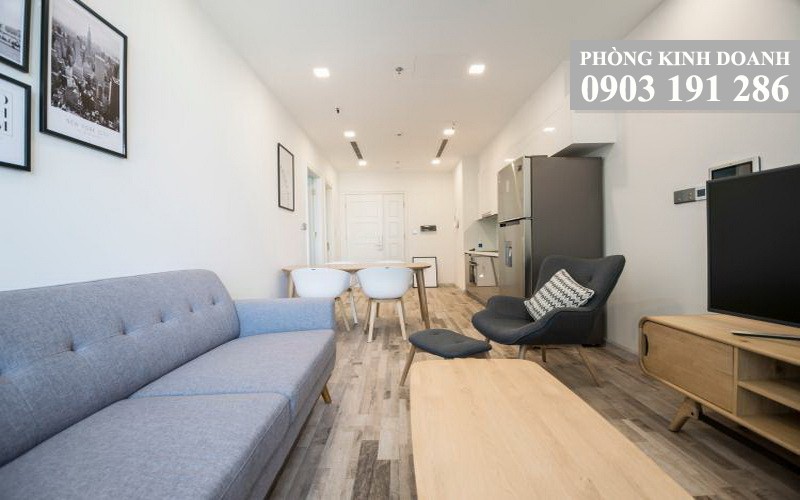 Cho thuê căn hộ Vinhomes Golden River A2 nội thất full 1 phòng ngủ view sông