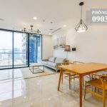 Vinhomes Golden River cho thuê lầu 16 tháp Aqua 2 nhà đẹp 2 phòng ngủ view quận 1