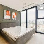 Vinhomes Golden River cho thuê lầu 16 tháp Aqua 2 nhà đẹp 2 phòng ngủ view quận 1