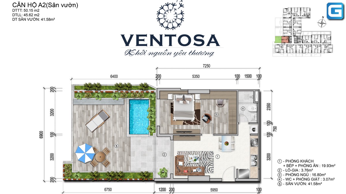 dự án căn hộ Ventosa Luxury