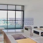Căn City Garden cho thuê lầu 28 block C có nội thất view Landmark 81 2 phòng ngủ
