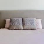 Căn City Garden cho thuê lầu 28 block C có nội thất view Landmark 81 2 phòng ngủ