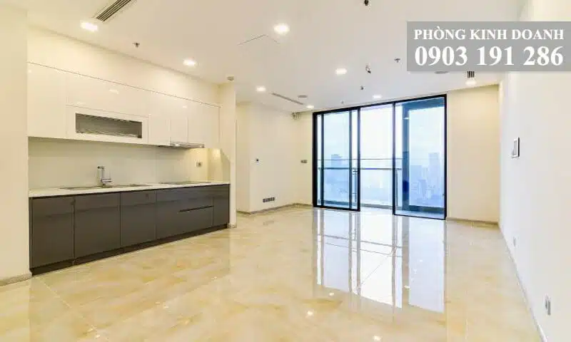 Cho thuê Feliz En Vista lầu 15 block b nhà trống 3 phòng ngủ view Landmark 81