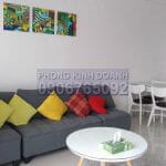 Cho thuê căn hộ Pearl Plaza 2 phòng ngủ view sông lầu 15 đầy đủ nội thất