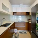 Căn hộ cho thuê Pearl Plaza 2 phòng ngủ view sông tầng 12 full nội thất