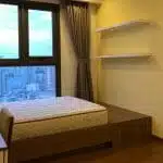 Căn hộ cho thuê Pearl Plaza 2 phòng ngủ view sông tầng 12 full nội thất