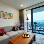 Sunwah Pearl cho thuê lầu 21 toà B3 nội thất đầy đủ 3 phòng ngủ view sông