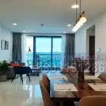 Sunwah Pearl cho thuê lầu 21 toà B3 nội thất đầy đủ 3 phòng ngủ view sông