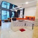 Căn Sunwah Pearl cho thuê lầu 10 nội thất độc đáo 1 phòng ngủ view sông