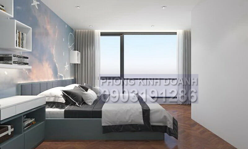 Căn hộ Sunwah Pearl cho thuê lầu 28 nội thất cao cấp 3 phòng ngủ view q1