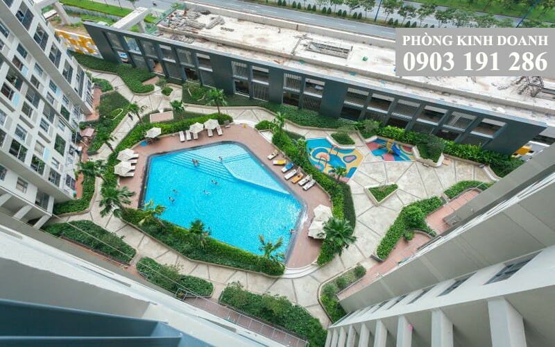 Cho thuê Masteri Thảo Điền view hồ bơi lầu 15 T5 đủ nội thất 1 phòng ngủ