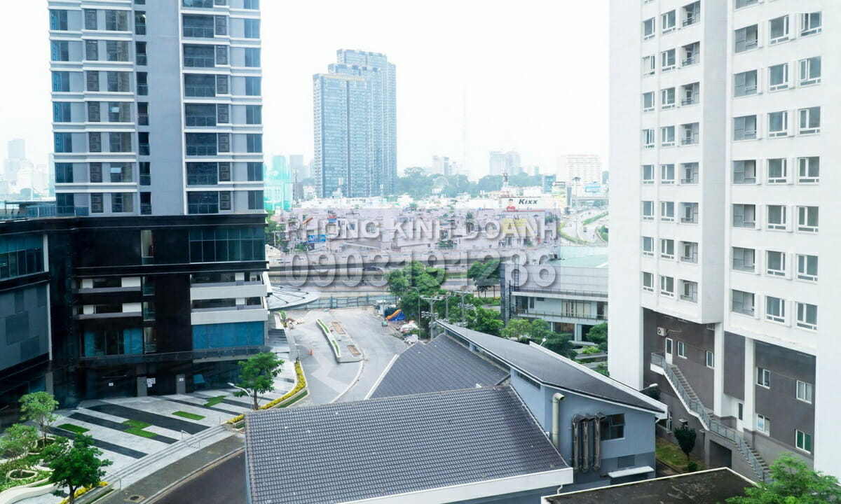 Căn hộ Opal Saigon Pearl cho thuê 4 phòng ngủ tầng 7 nhà trống view sông