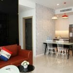 Sala Sadora cho thuê view quận 1 2 phòng ngủ tầng 19 toà A nội thất full