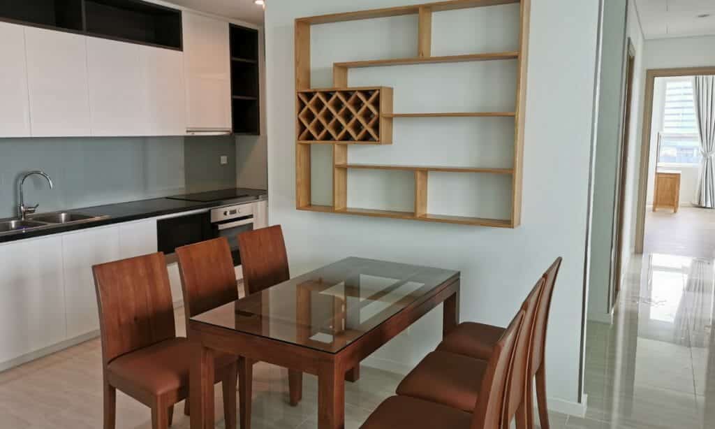 Sala Sadora cho thuê view quận 1 3 phòng ngủ tầng 10 tháp B có nội thất