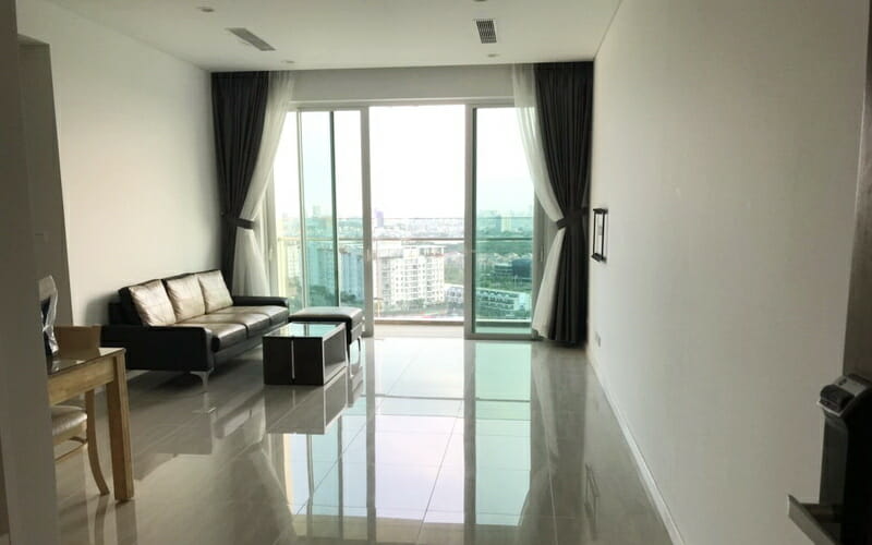 Sala Sadora cho thuê căn hộ view q1 3 phòng ngủ tầng 18 tháp A nội thất