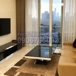 Cho thuê Sala Sarica lầu 8 toà B nội thất đầy đủ 2 phòng ngủ view quận 1