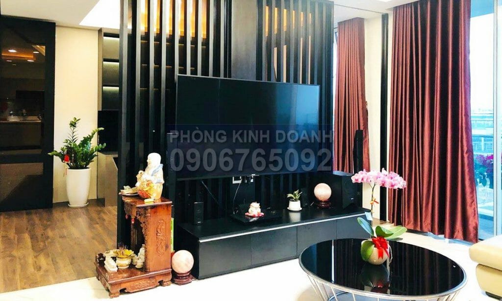 Cho thuê 3 phòng ngủ Sala Sarica tầng 5 block A nội thất full view công viên