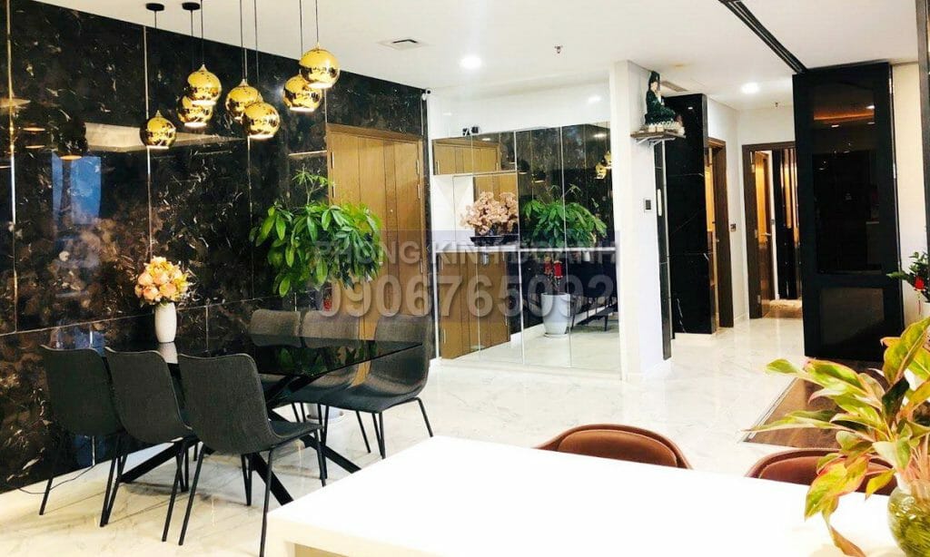 Cho thuê 3 phòng ngủ Sala Sarica tầng 5 block A nội thất full view công viên