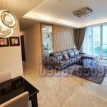 Cho thuê căn Sala Sarica tầng 6 tháp A nội thất đẹp 3 phòng view công viên