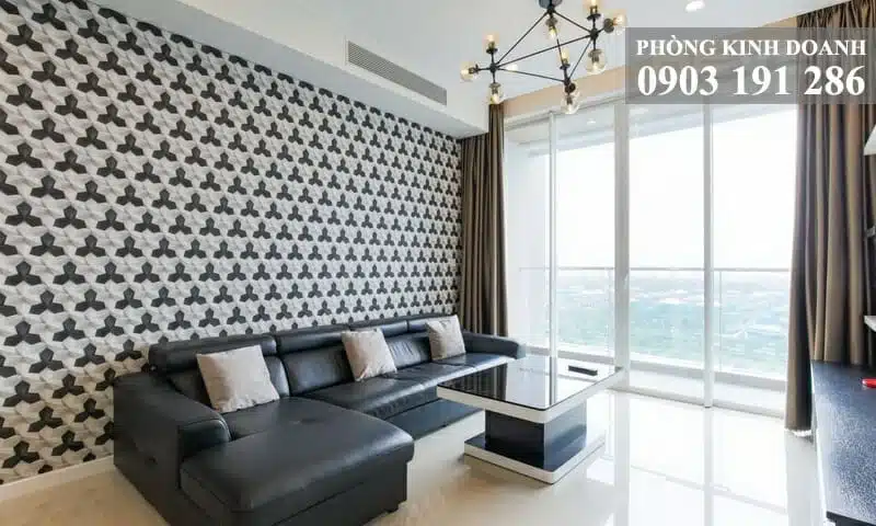 Sala Sarimi cho thuê 3 phòng ngủ view q1 tầng 9 tháp B1 nội thất cao cấp