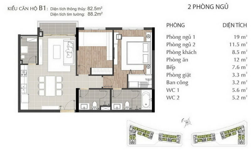 Cho thuê căn hộ Sala Sarimi 2 phòng view quận 1 lầu 7 toà A1 nội thất xịn