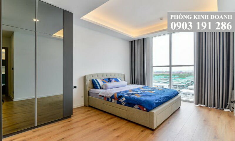 Căn hộ Sala Sarina cho thuê tầng 8 toà A đầy đủ nội thất 3 phòng ngủ mát