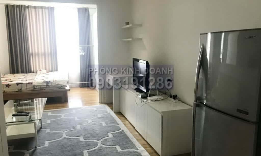 Cho thuê căn hộ The Manor tầng 4 nội thất đẹp 1 phòng ngủ view quận 1