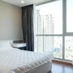 Cho thuê căn hộ Vinhomes view city tầng 18 P7 nội thất đầy đủ 2 phòng ngủ