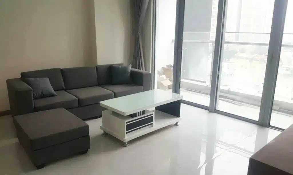 Cho thuê căn hộ Vinhomes view thoáng tầng 6 P7 đầy đủ nội thất 2 phòng ngủ