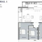 Sala Sadora cho thuê view quận 1 3 phòng ngủ tầng 10 tháp B có nội thất