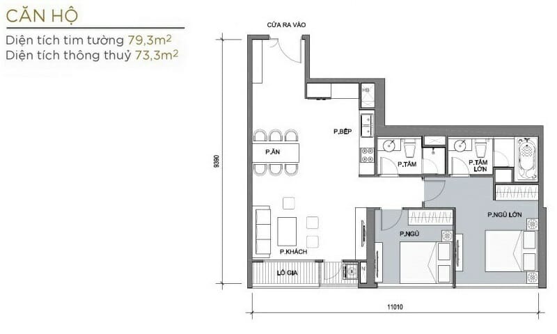 Vinhomes Golden River cho thuê tầng 20 A4 nội thất 2 phòng view Bitexco