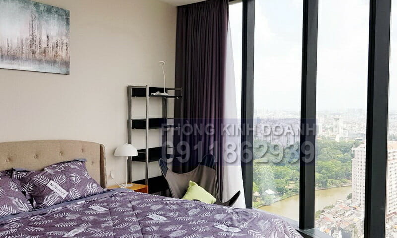 Căn hộ Vinhomes Ba Son cho thuê view L81 3 phòng tầng 27 A3 full nội thất