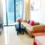 Vinhomes Golden River Ba Son cho thuê lầu 12 A1 nội thất 1 phòng view L81