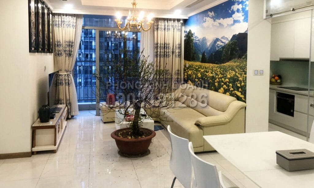 Cho thuê Vinhomes Central Park view L81 lầu 11 L6 nội thất xịn 4 phòng ngủ