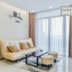 Cho thuê căn hộ Vinhomes view city lầu 32 toà Park 7 có nội thất 2 phòng ngủ