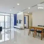 Cho thuê căn hộ Vinhomes view city tầng 28 tháp P7 nội thất full 2 phòng ngủ