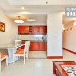 Căn hộ The Manor cho thuê tầng 5 toà E nội thất đủ 2 phòng ngủ view L81