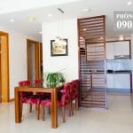 Cho thuê The Manor view thành phố 2 phòng ngủ lầu 20 toà AW nhà đẹp