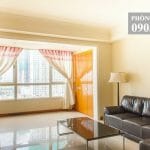 Căn hộ cho thuê The Manor tầng 5 nội thất đầy đủ 3 phòng ngủ view L81