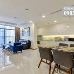 Cho thuê Vinhomes Central Park view L81 lầu 12 L6 nội thất đẹp 4 phòng ngủ