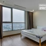 Cho thuê Vinhomes Central Park view L81 lầu 12 L6 nội thất đẹp 4 phòng ngủ