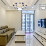 Căn hộ Vinhomes Central Park cho thuê tầng 38 L5 full nội thất 1 phòng ngủ