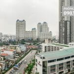 Cho thuê căn hộ Vinhomes view thoáng lầu 9 P7 nội thất đầy đủ 2 phòng ngủ