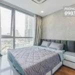 Cho thuê căn hộ Vinhomes view thoáng lầu 9 P7 nội thất đầy đủ 2 phòng ngủ