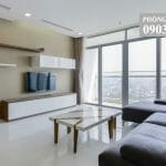 Vinhomes cho thuê căn tầng 29 block P4 nội thất full 4 phòng ngủ view sông