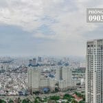 Cho thuê Vinhomes view thành phố lầu 43 Park 7 căn hộ 2 phòng ngủ trống