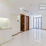 Vinhomes Central Park cho thuê lầu 15 tháp Landmark 4 nhà trống 1 phòng ngủ