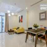 Căn hộ Vinhomes Central Park cho thuê lầu 21 L4 đủ nội thất 1 phòng ngủ