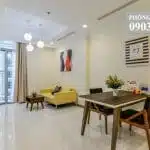 Căn hộ Vinhomes Central Park cho thuê lầu 21 L4 đủ nội thất 1 phòng ngủ