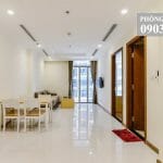 Vinhomes Central Park cho thuê lầu 17 Landmark 5 nội thất đẹp 1 phòng ngủ